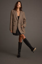 Kit Black Drop Waist Mini Dress