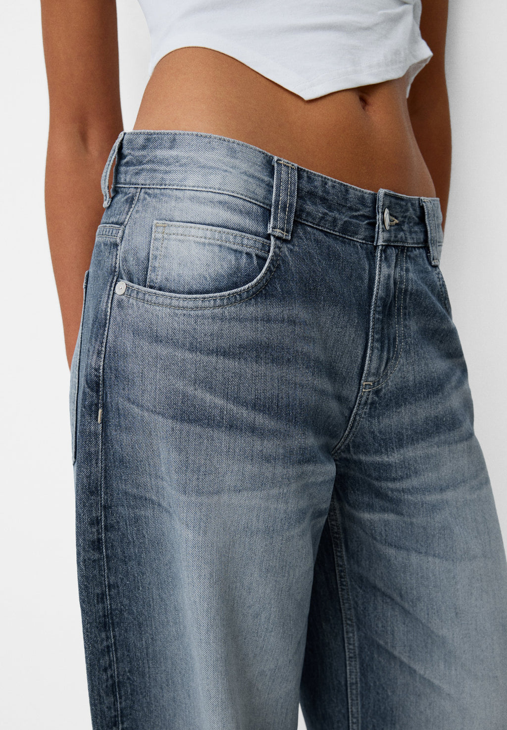 BALLOON - BAGGY - Relaxed fit jeans - dark blue