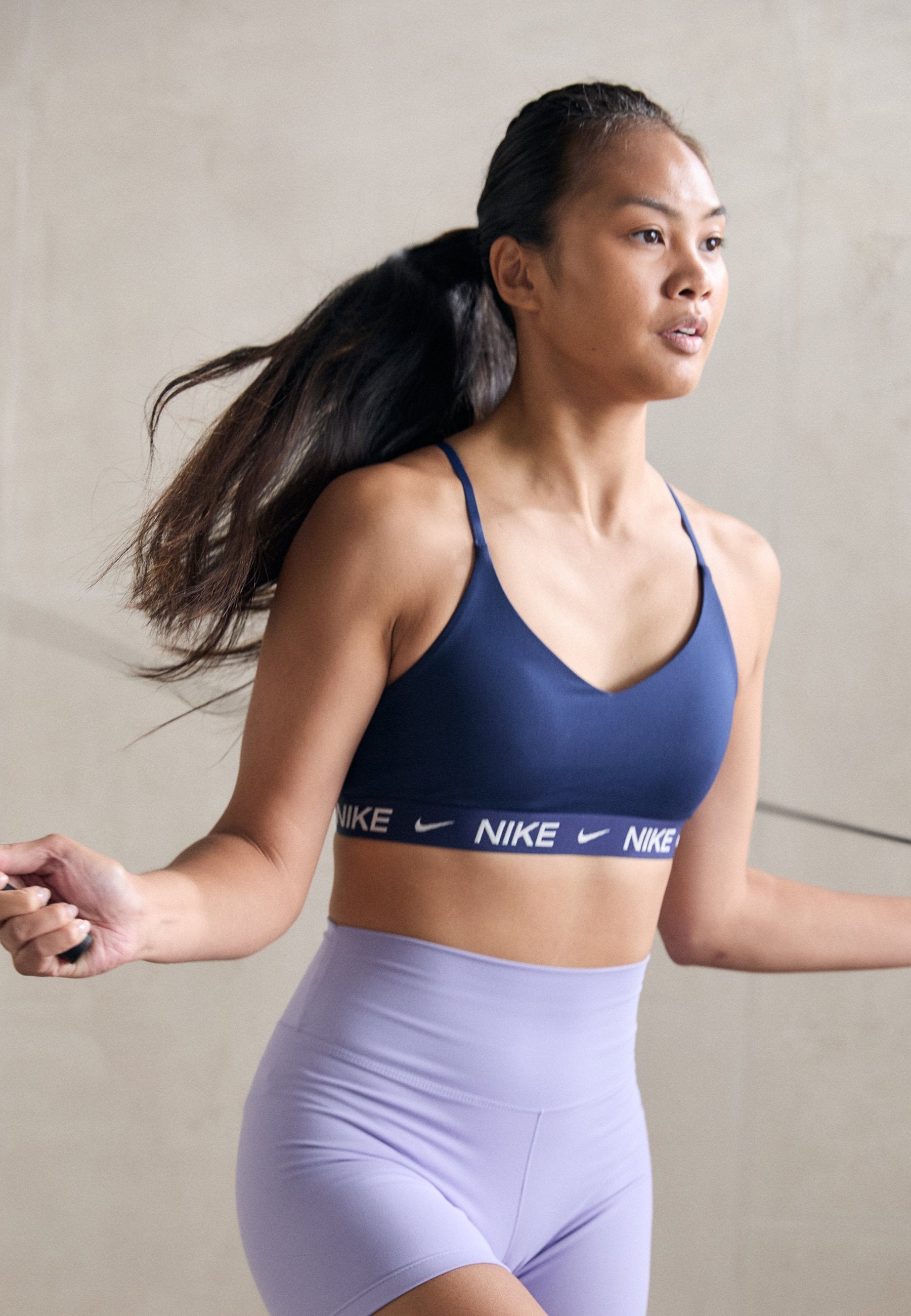 INDY BRA - Sport-bh met light support - midnight navy