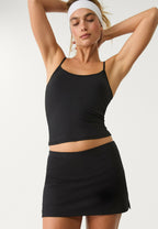 MINI SKORT - Skort - black