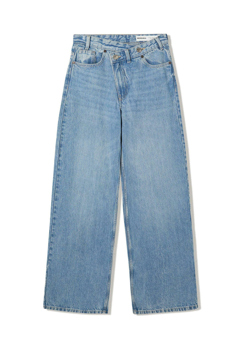 Wide leg - light-blue denim
