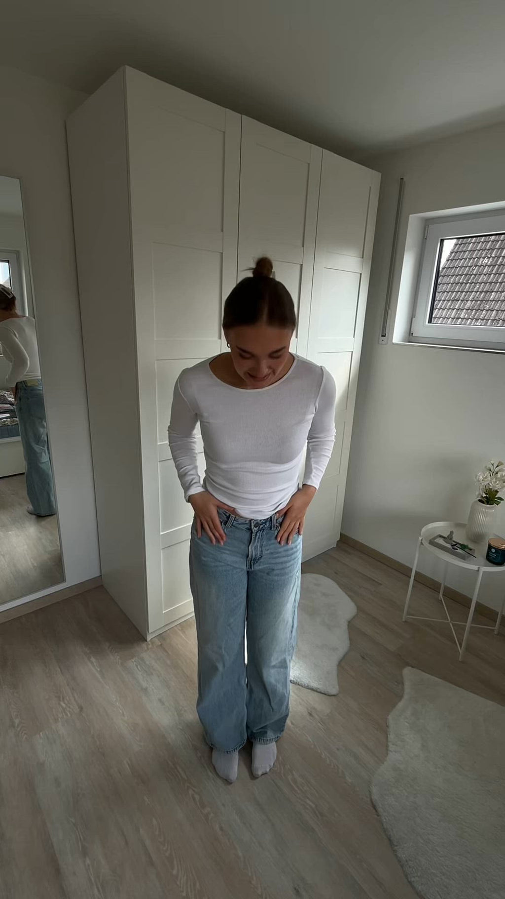 D92 - Straight leg jeans - light blue