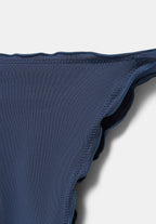RUFFLED BIKINI BOTTOMS - Bikinibroekje - blue