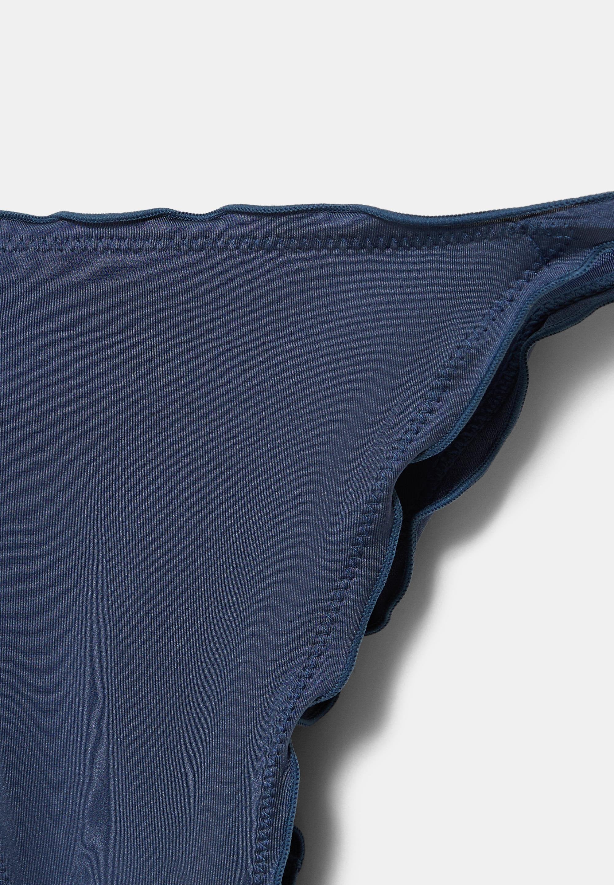 RUFFLED BIKINI BOTTOMS - Bikinibroekje - blue