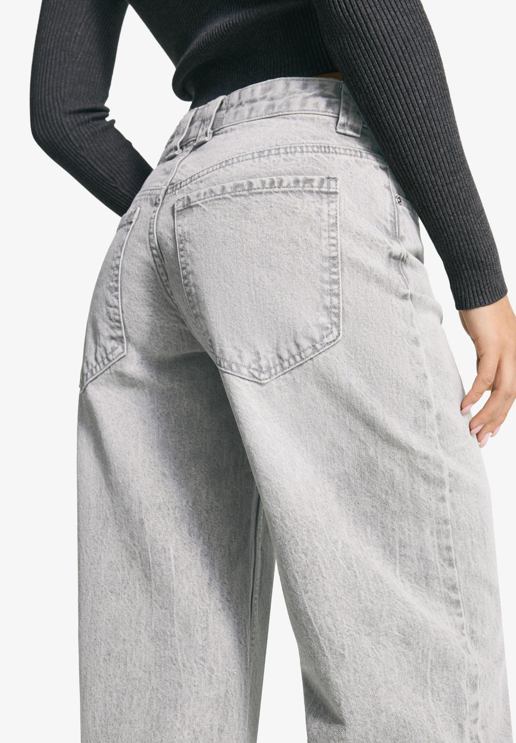 BALLOON - BAGGY - Relaxed fit jeans - grey
